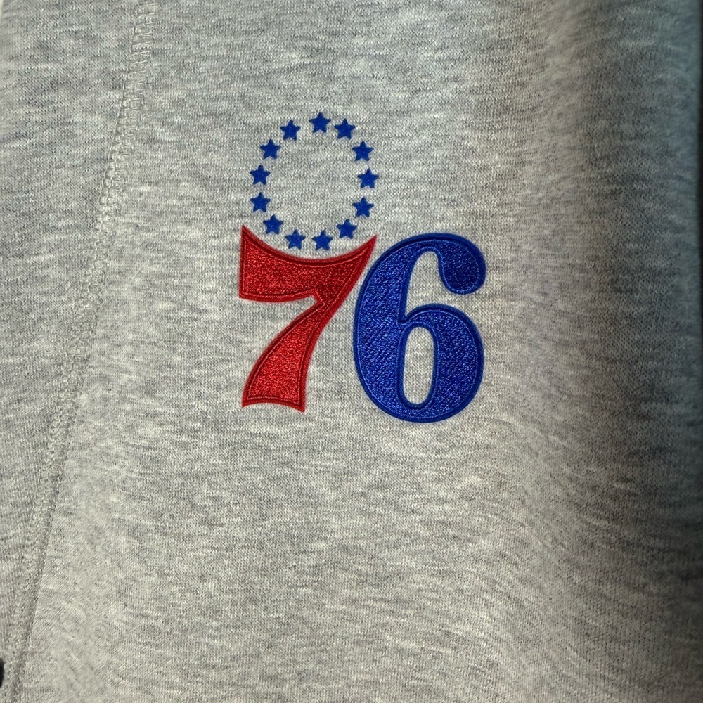 Philadelphia 76er’s embroidered cardigan • Women’s XL - Picture 4 of 6